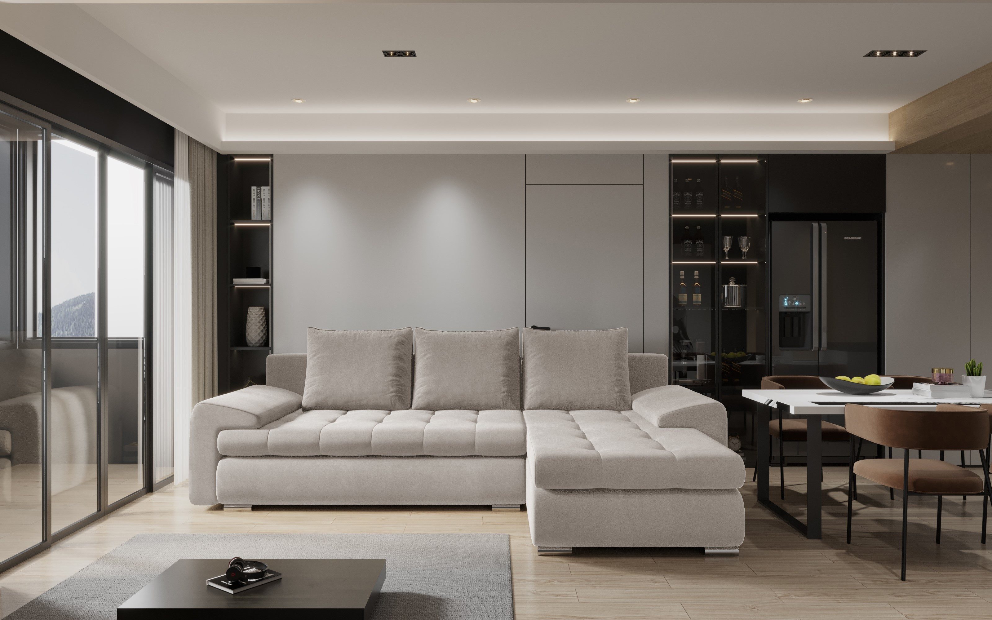 Kaiser Möbel Ecksofa Elegantes und modernes günstig online kaufen