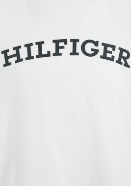Tommy Hilfiger Langarmshirt MONOTYPE TEE L/S mit modischem Hilfiger-Logoschriftzug auf der Brust