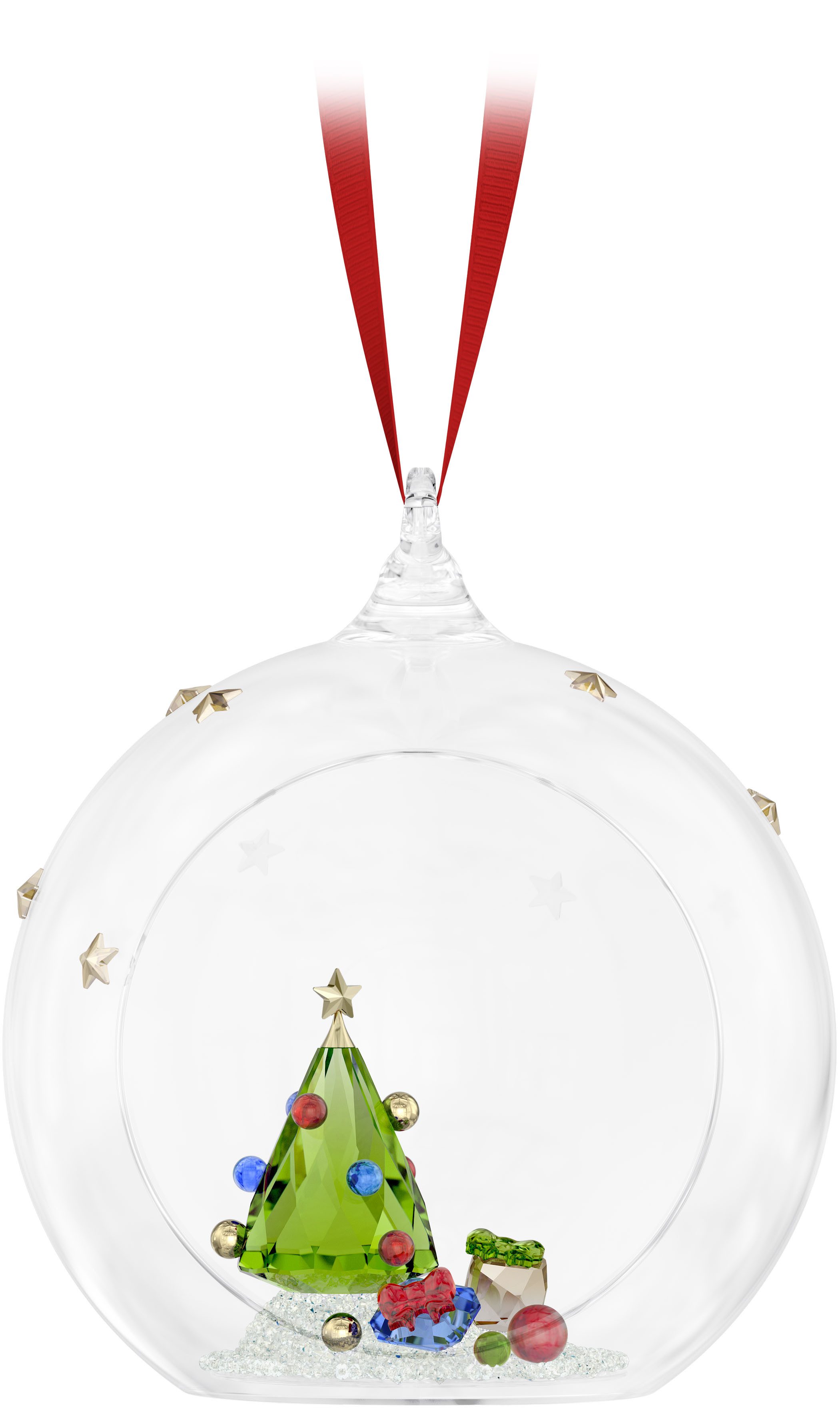 Swarovski Dekohänger Holiday Cheers Weihnachtsbaum Geschenke Weihnachtskugel (1 St), Swarovski® Kristall