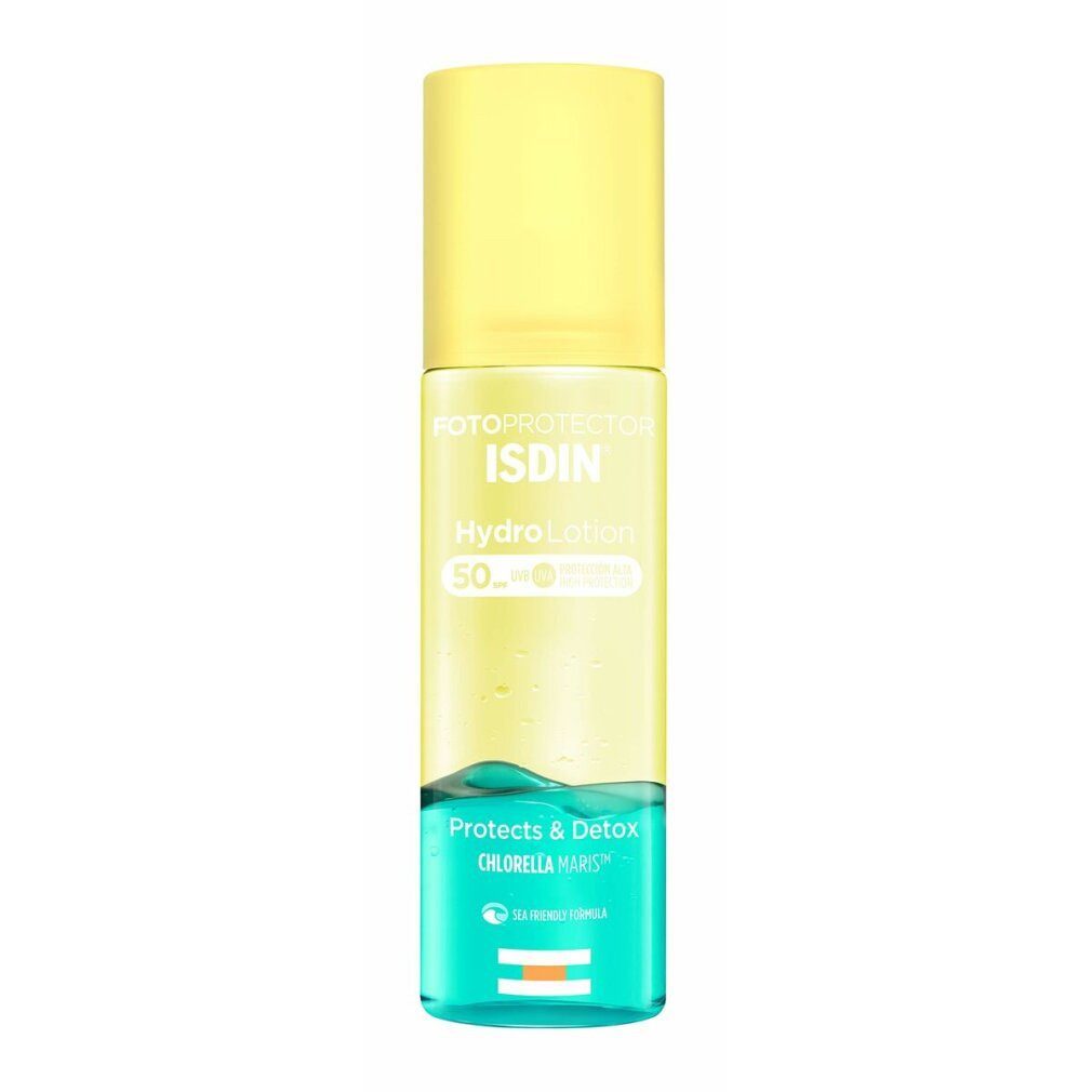 Isdin Sonnenschutzcreme Fotopotector Hydrolotion schützen entgiften Spf 50 200ml