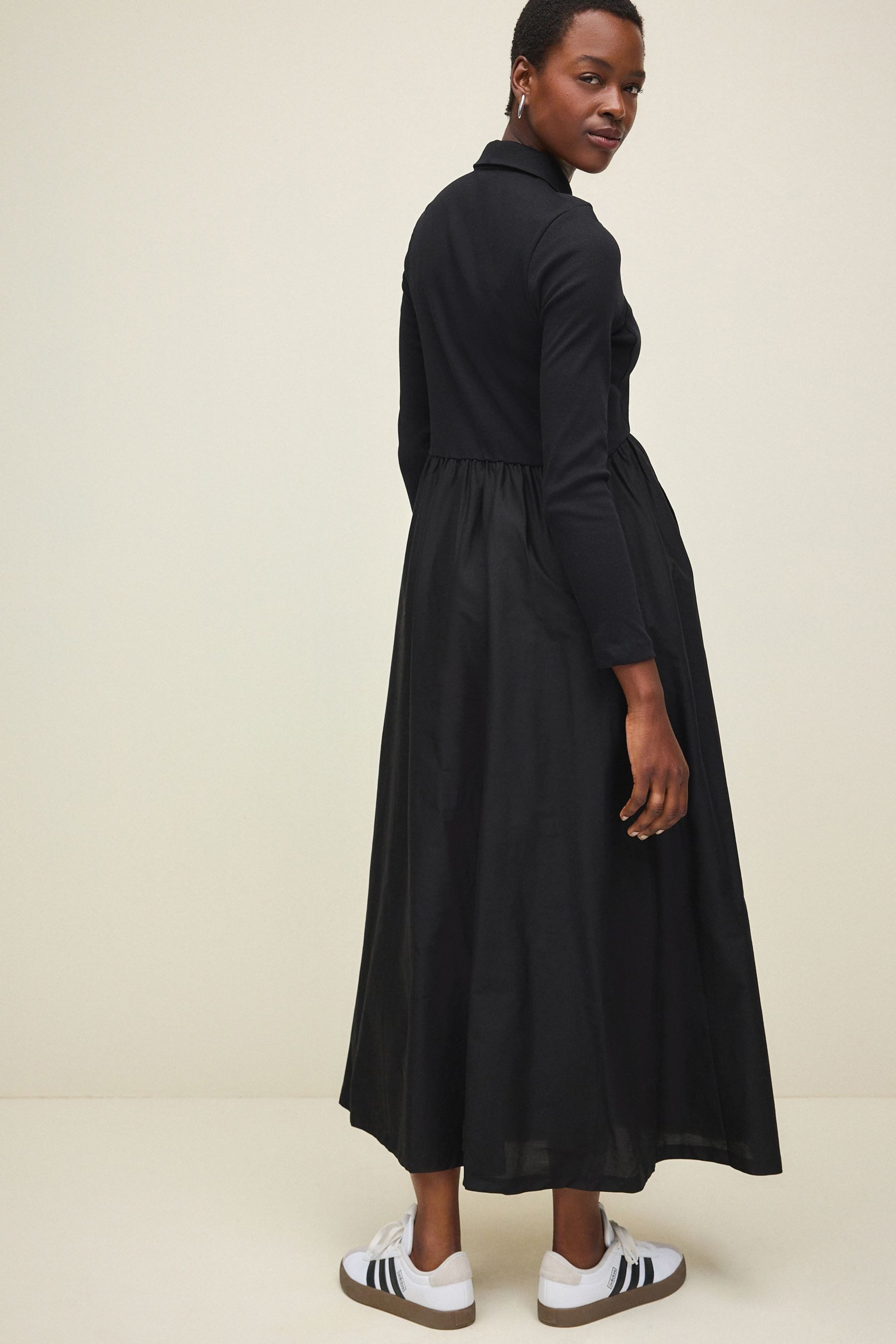 Next Midikleid Midikleid 100 % Baumwolle mit günstig online kaufen