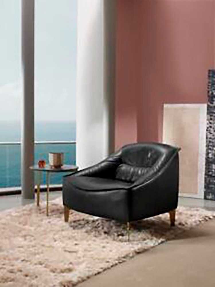 Schwarz Sessel Sofa JVmoebel Sofagarnitur Sofa Set Luxus 3+1 Sitz 2tlg Modern Sofas Garnitur