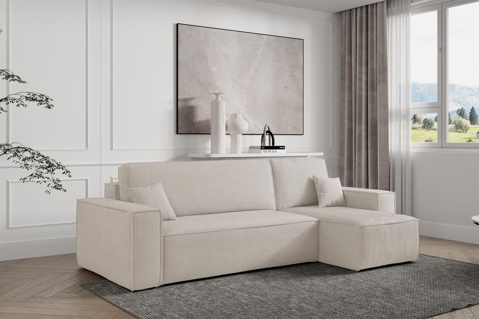 Compleo Ecksofa TOKYO, L-form Ecke, mit günstig online kaufen