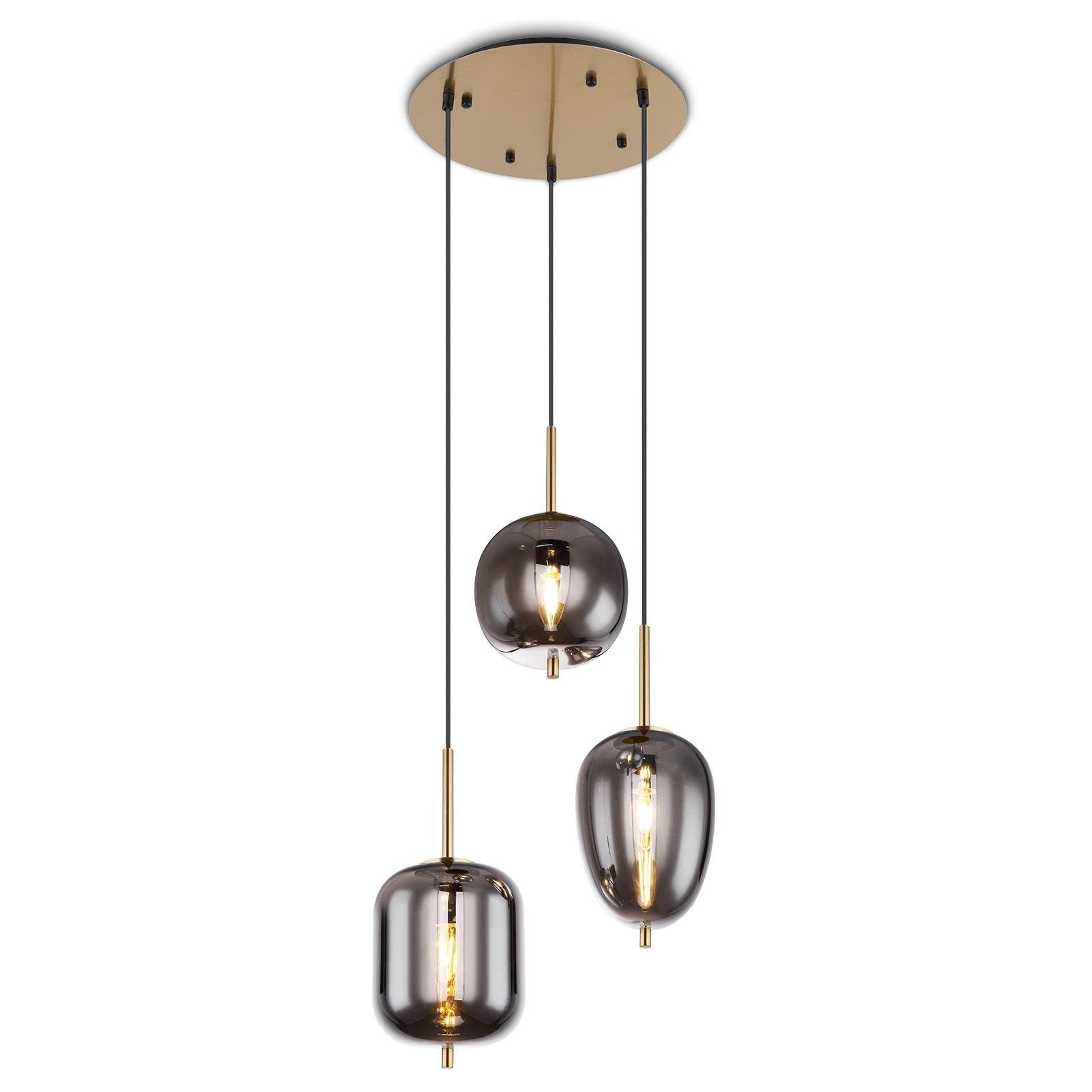 bmf-versand Hängeleuchte Hängelampe Esszimmer Hängeleuchte Wohnzimmer Rauch günstig online kaufen