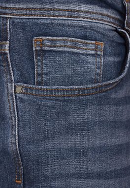 STREET ONE MEN Regular-fit-Jeans im Used Look