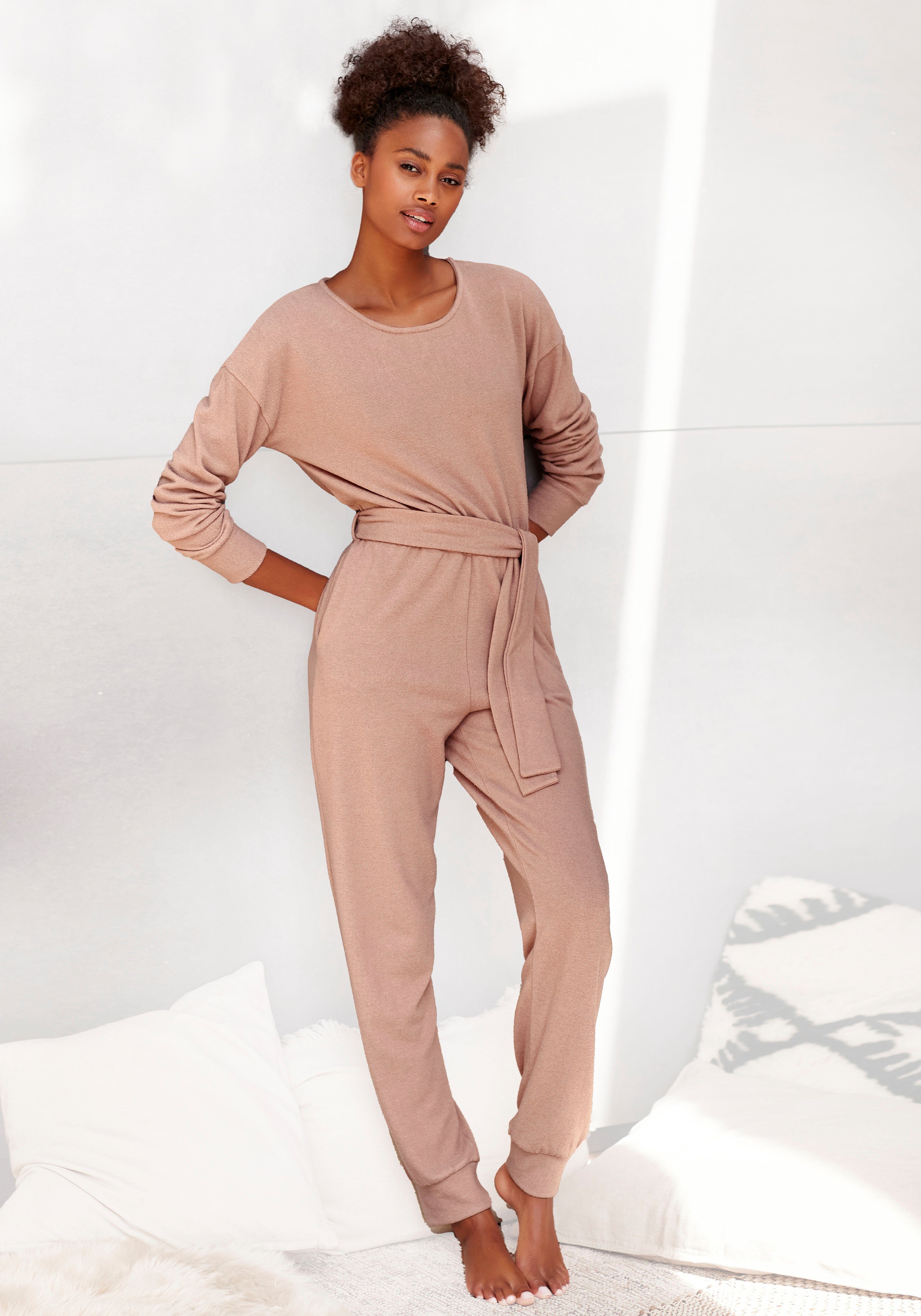 taupe LASCANA Overall