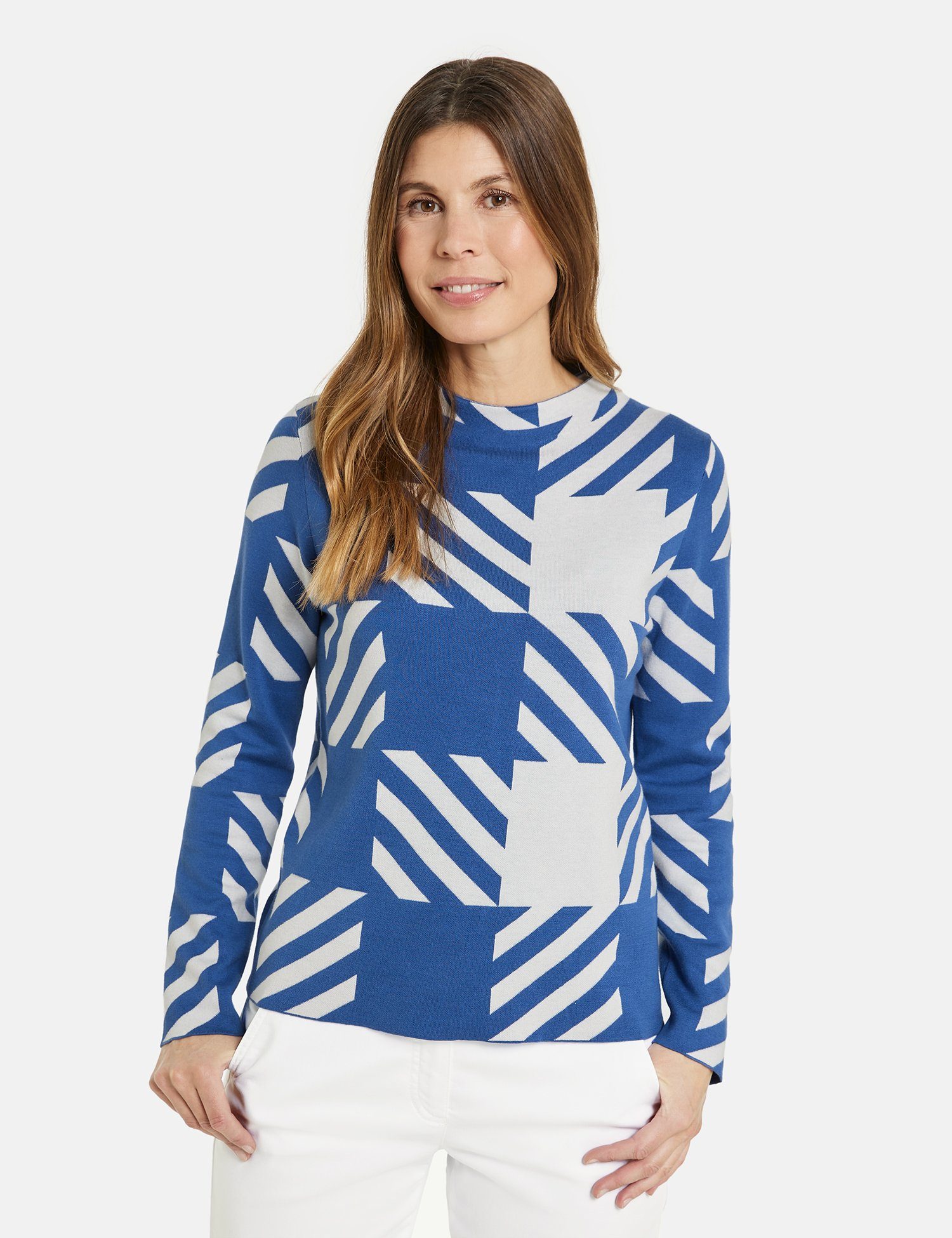 GERRY WEBER Stehkragenpullover Pullover mit Turtleneck