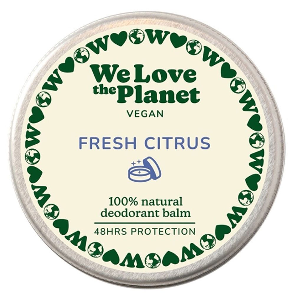 We Love The Planet Deocreme Fresh Citrus, 35 g