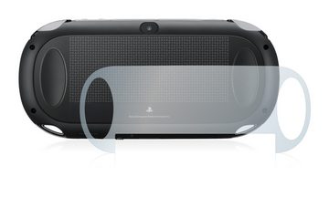 BROTECT flexible Panzerglasfolie für Sony Playstation PCH-1000-Serie PS Vita Touchpad (Rückseite), Displayschutzglas, Schutzglas Glasfolie klar