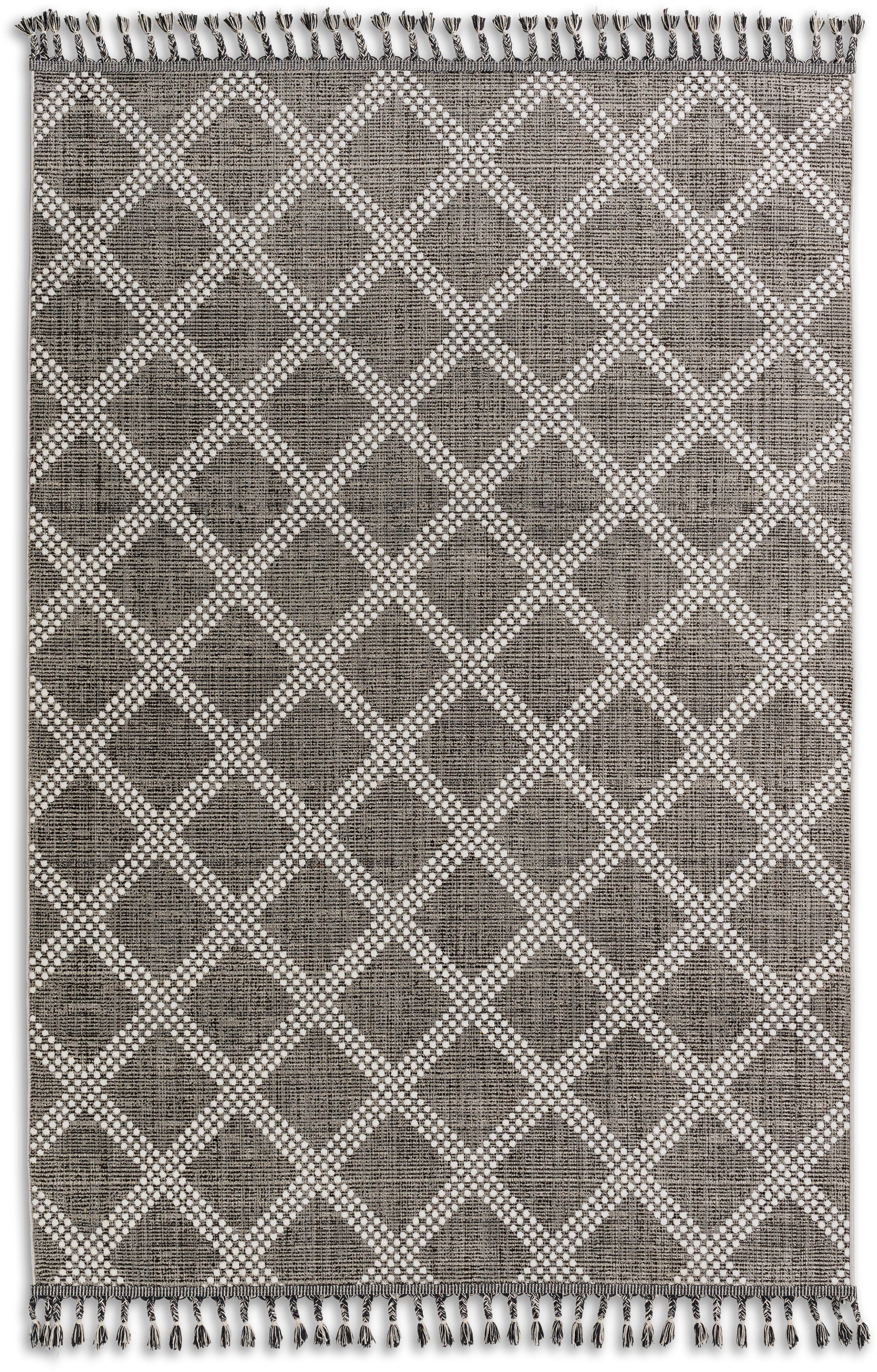 Teppich Ravenna 6634 222, ASTRA, 5 eleganter Fransen Höhe: rechteckig, mm, mit Kurzflorteppich