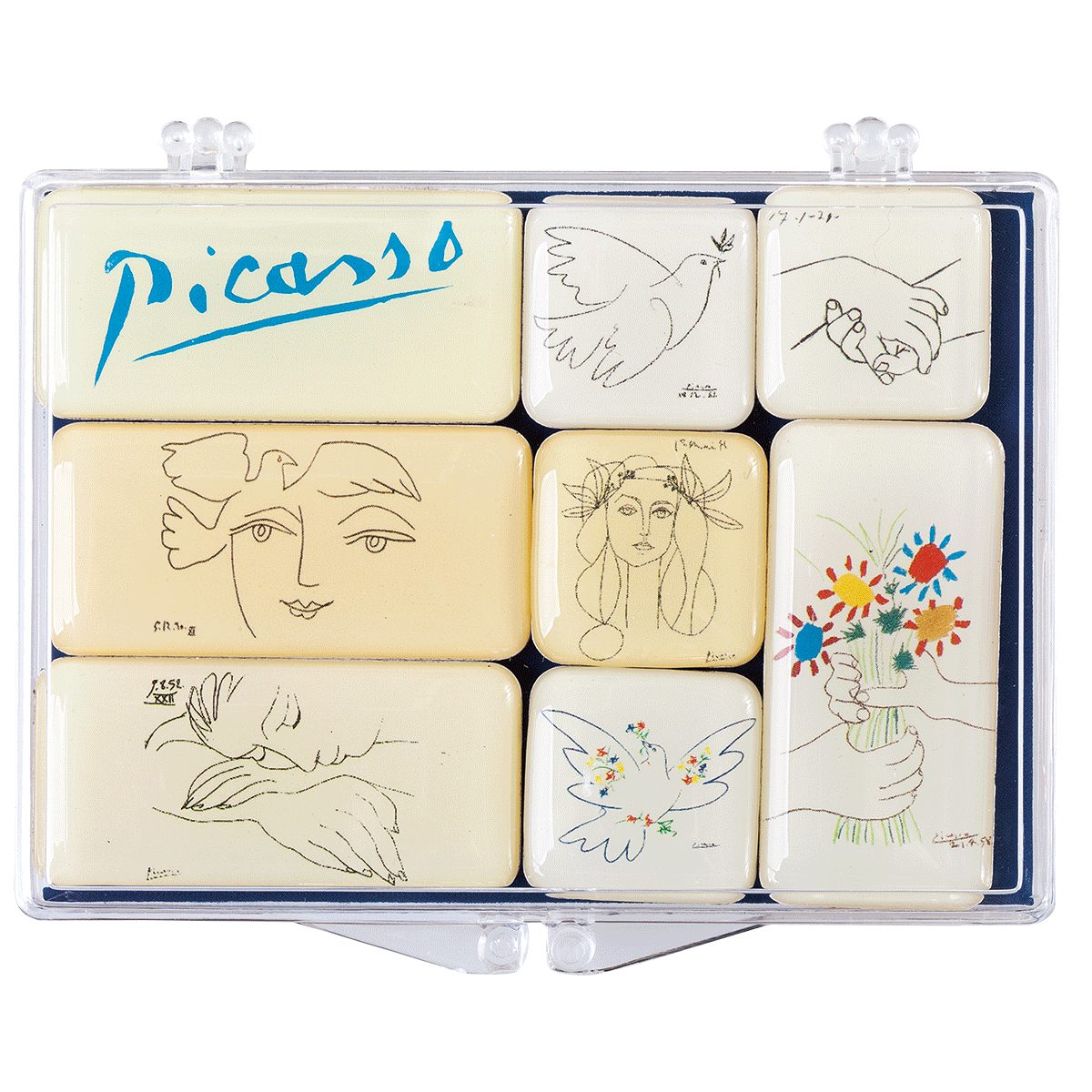 Dekomagnet Magnete mit Picasso-Motiven. günstig online kaufen