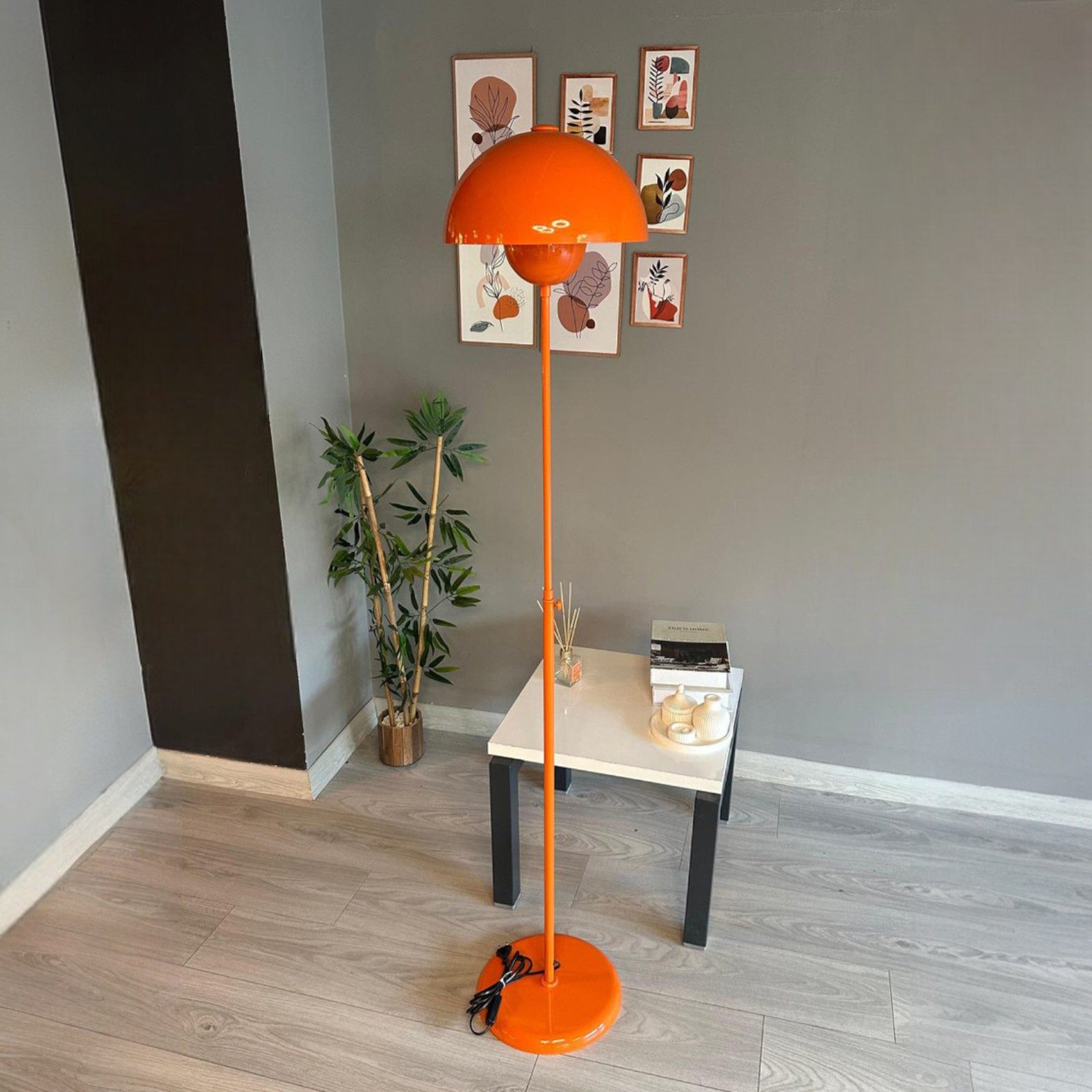 Bamyum Stehlampe Vega Modern Dekorative Metall Stehlampe, ohne Leuchtmittel