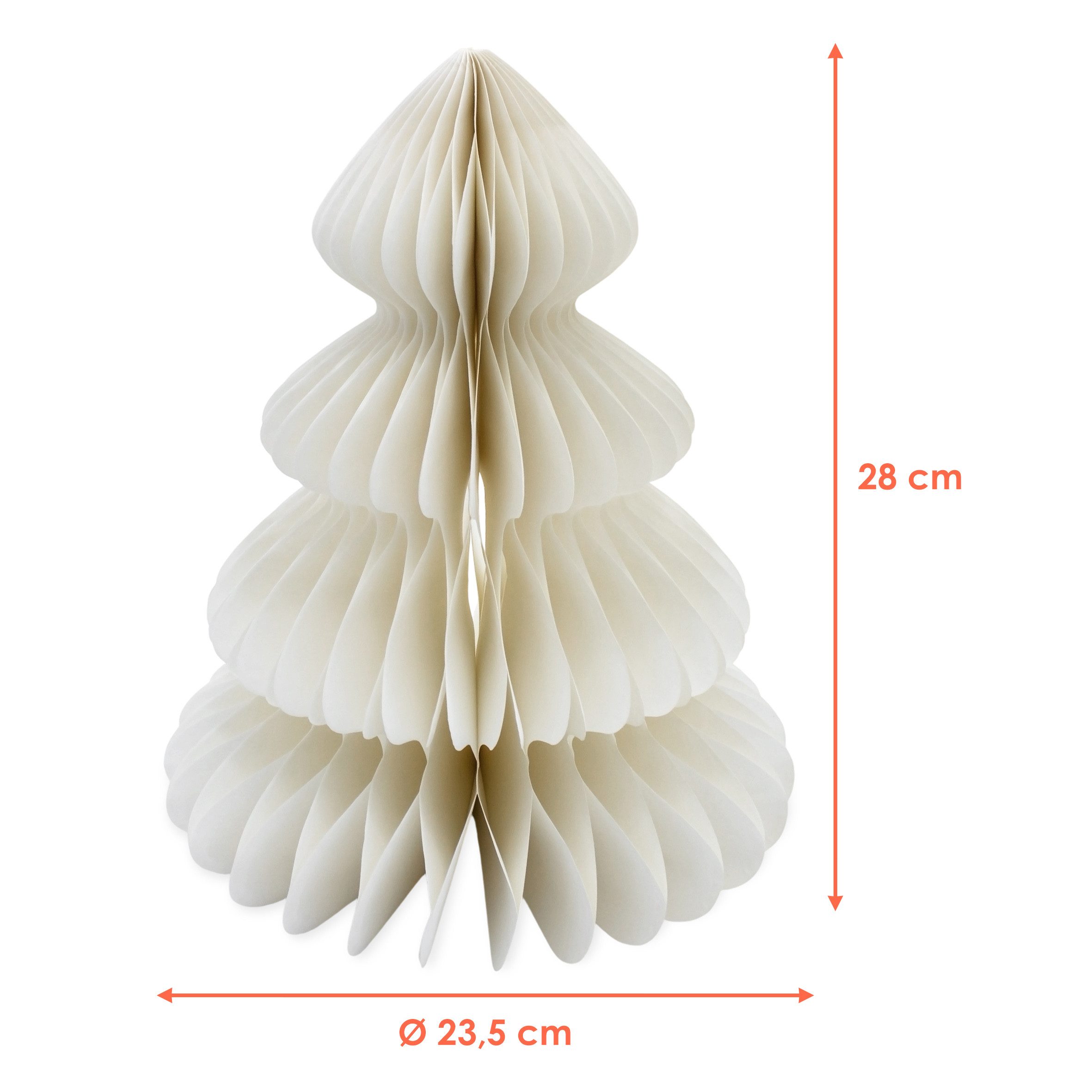 Spetebo LED-Dekofigur LED Papier Engel warm weiß beleuchtet - 28 cm (Anzahl günstig online kaufen