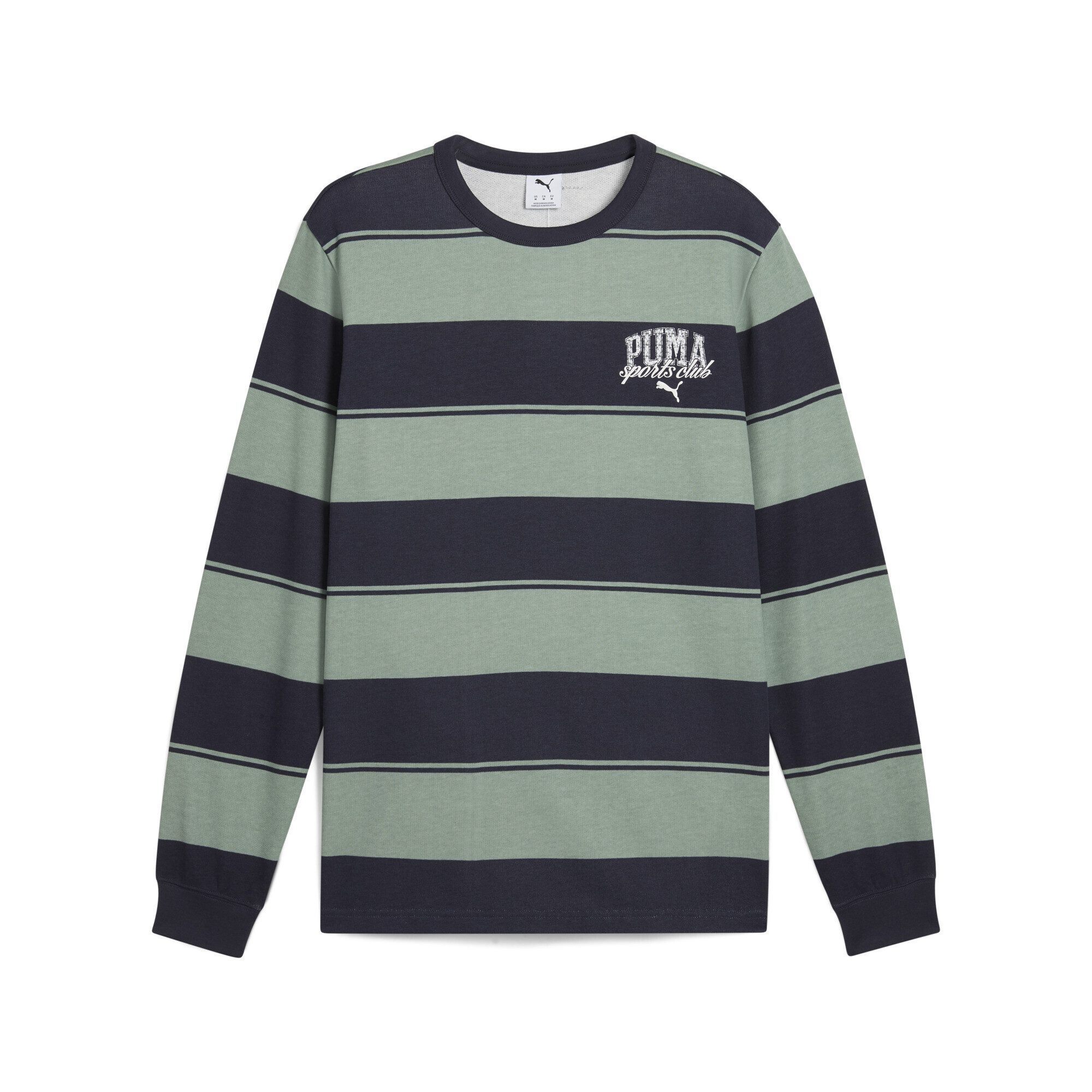 PUMA Sweatshirt PUMA Class Gestreifter Crewneck günstig online kaufen