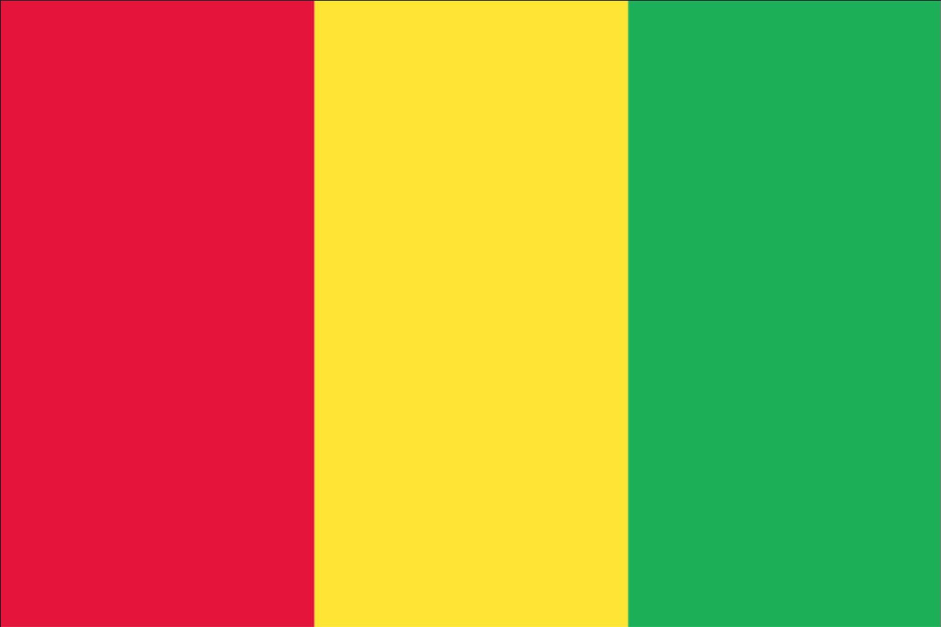 flaggenmeer Flagge Guinea 80 g/m²
