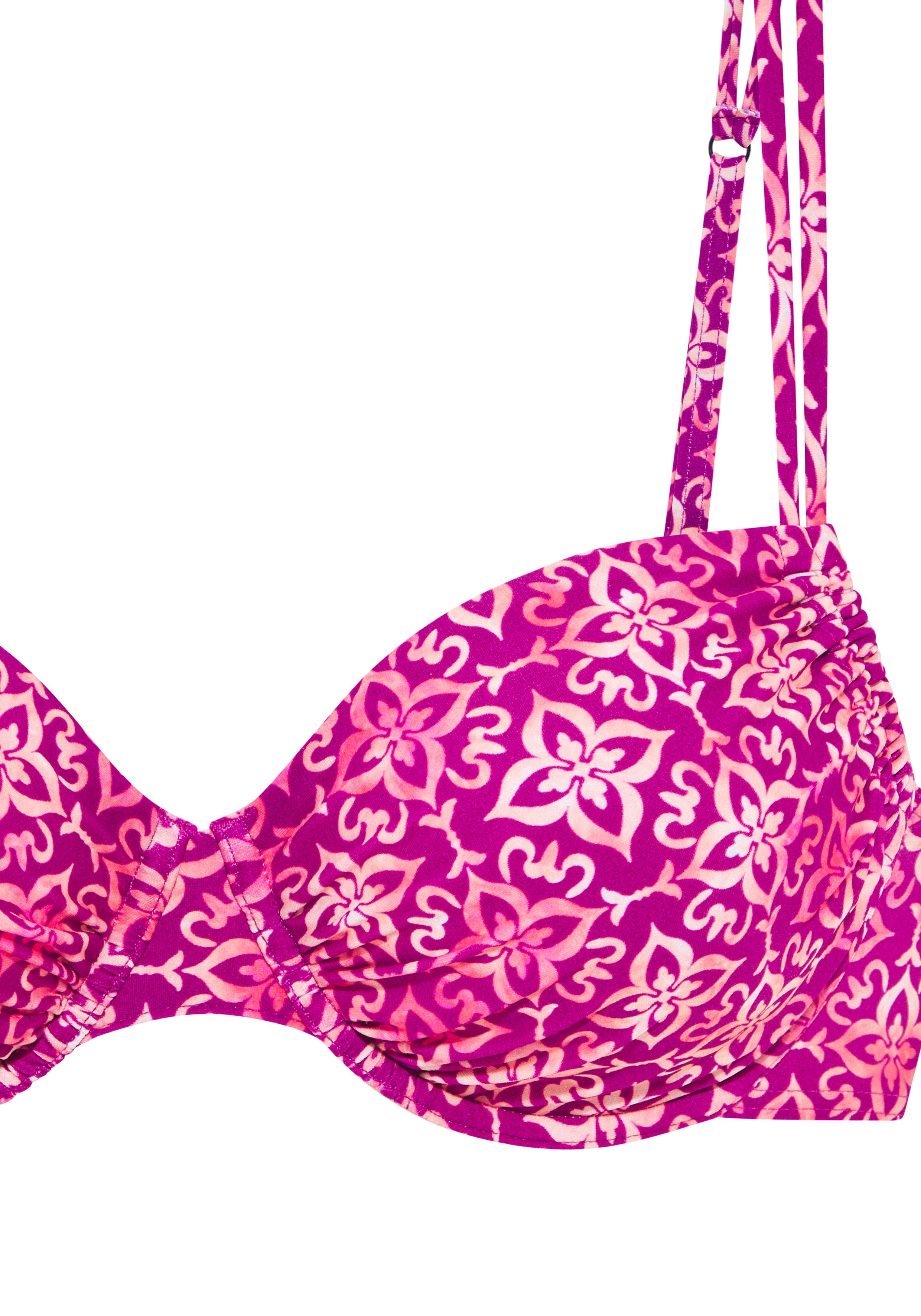Vivance by Lascana Bügel-Bikini-Top Cheerio, mit stylischem Allover-Print