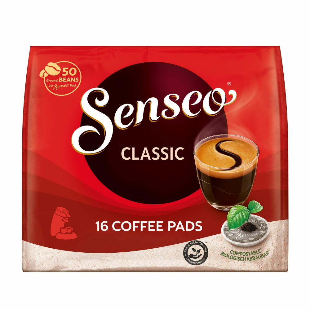 Senseo Kaffee Klassisch Classic 16 Pads