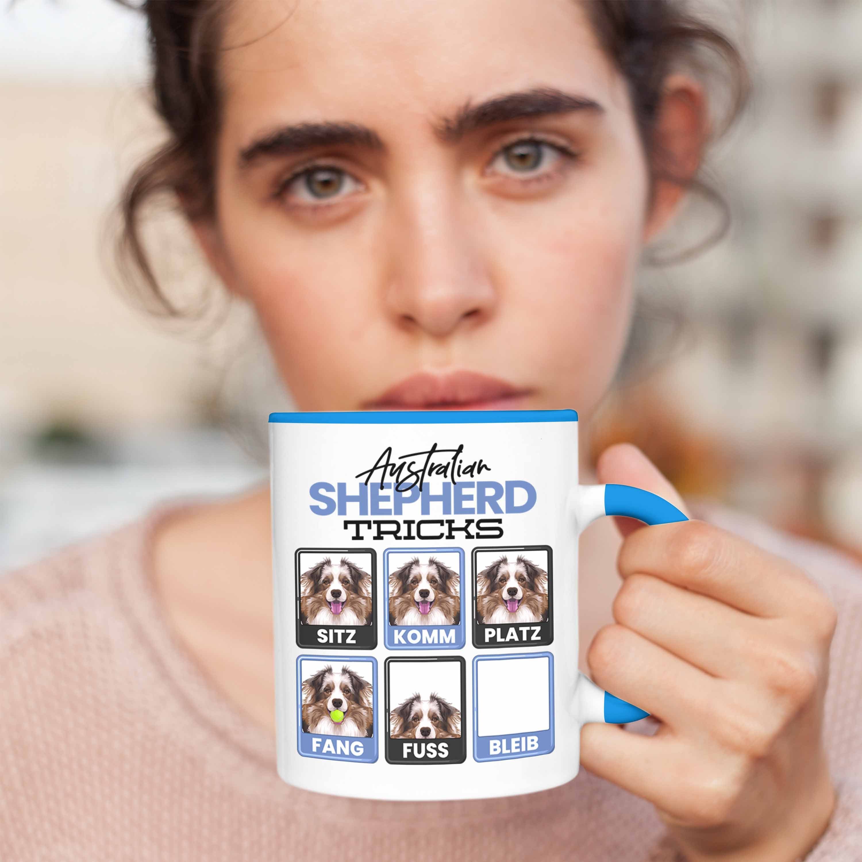 Blau Shepherd Geschenkid Besitzer Tasse Geschenk Lustiger Spruch Trendation Tasse Australian