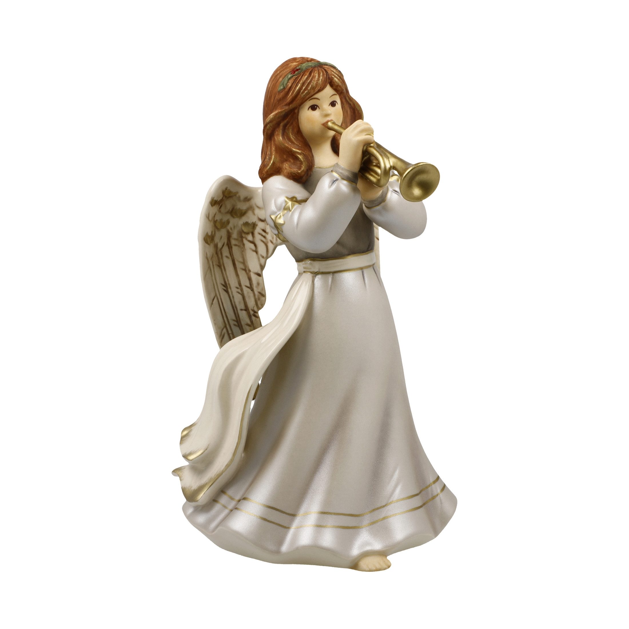 Goebel Weihnachtsfigur Goebel Gloria Andächtige Trompetenspielerin günstig online kaufen