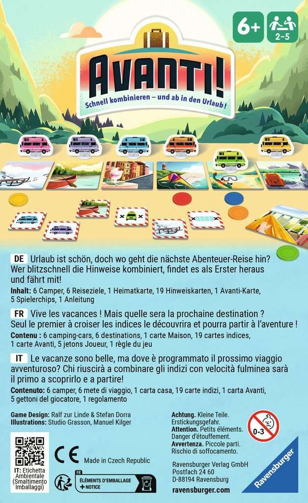Ravensburger Verlag GmbH Spiel Avanti!