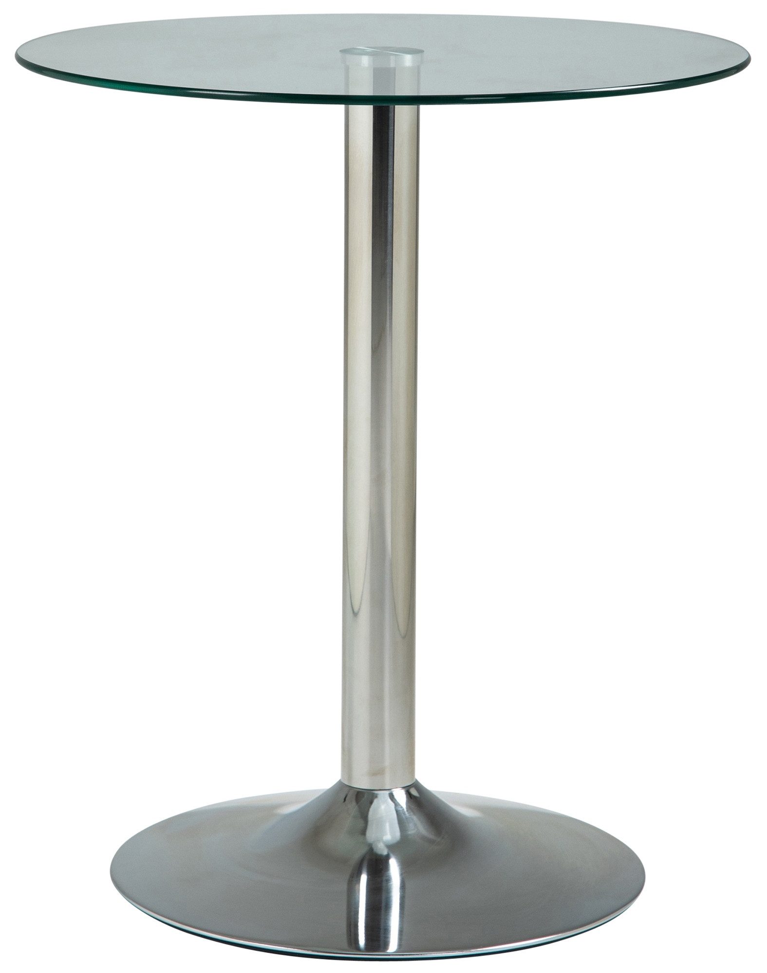 CLP Beistelltisch Glastisch (1er), Durchmesser 60 cm, mit Metallgestell günstig online kaufen