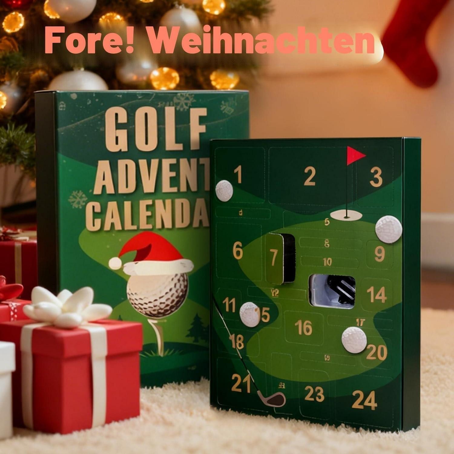 LuxusKollektion befüllbarer Adventskalender Golf Adventskalender Männer 2026 – Bild 3 von 5