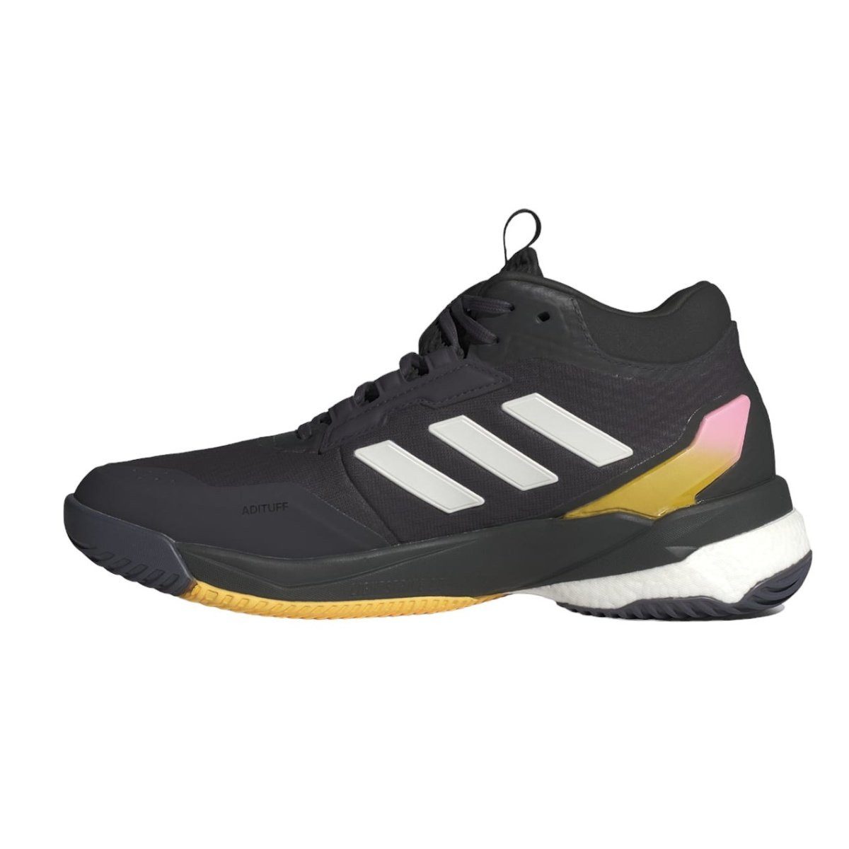 adidas Performance Hallen-Indoorschuhe CrazyFlight 5 Mid schwarz/bunt Damen Badmintonschuh