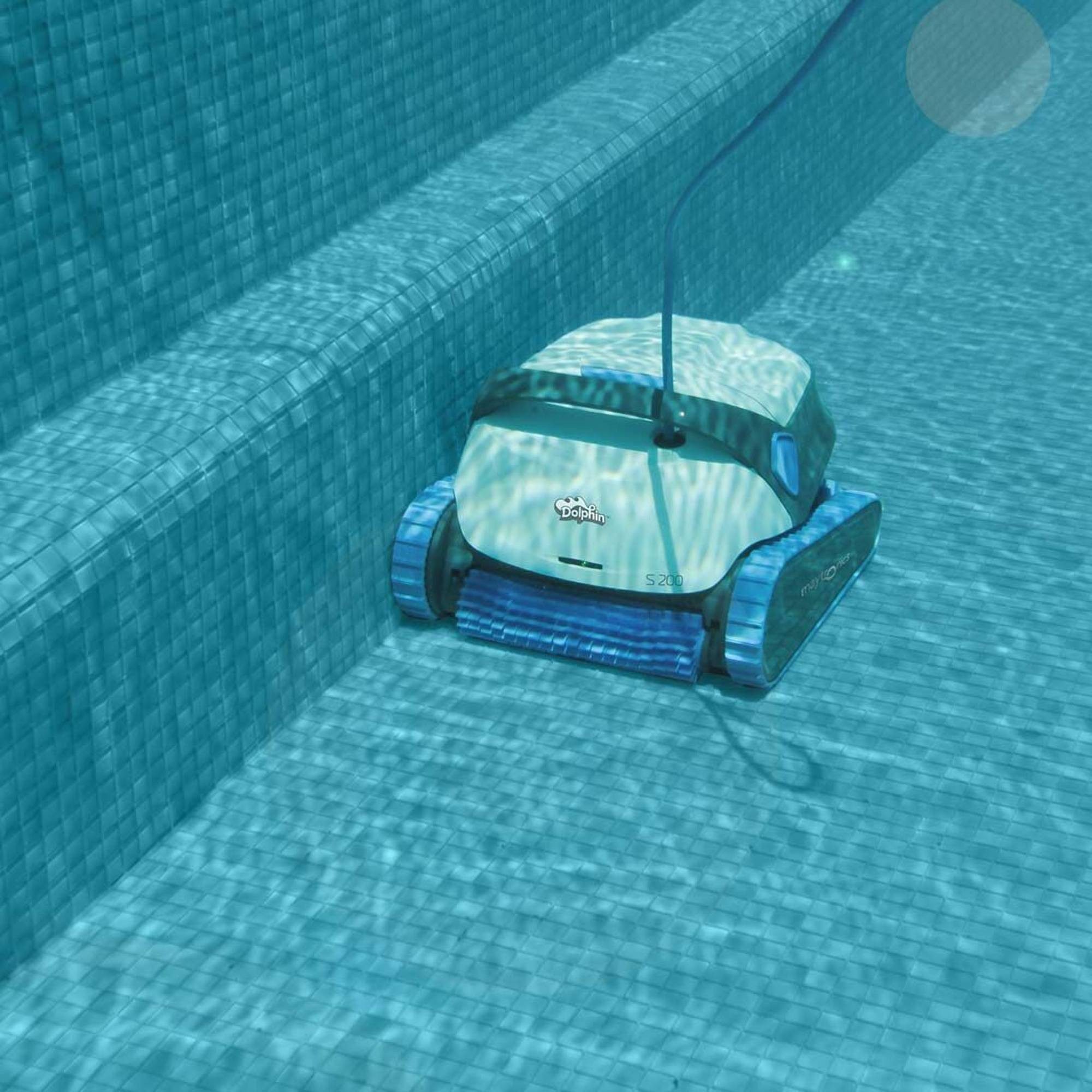maytronics Poolroboter Elektrischer Poolroboter Dolphin S200, (Komplett-Set)
