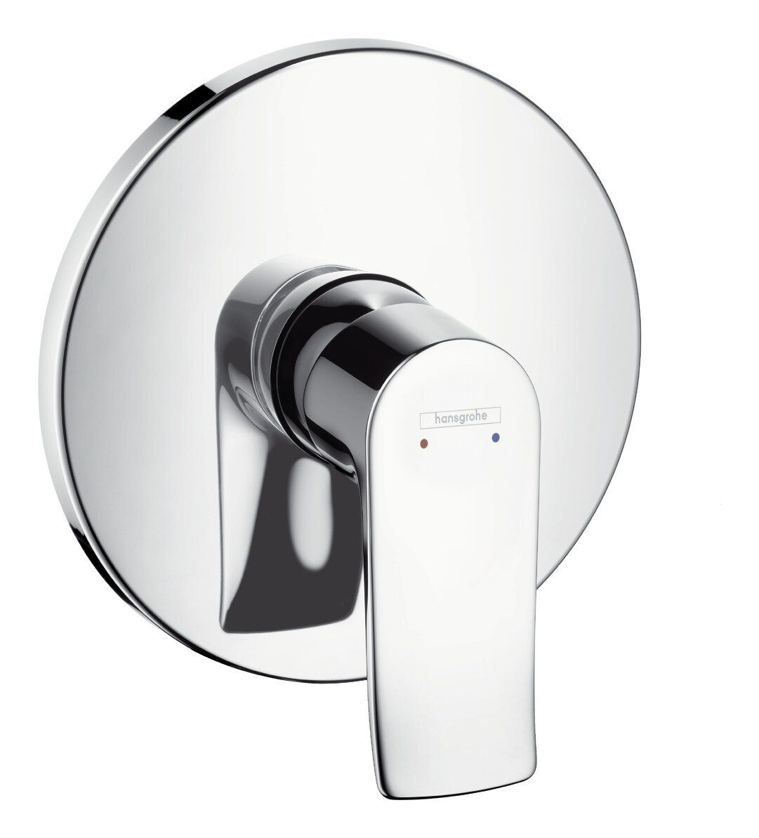 hansgrohe Duscharmatur Metris Einhebel-Brausemischer Unterputz rund - Chrom