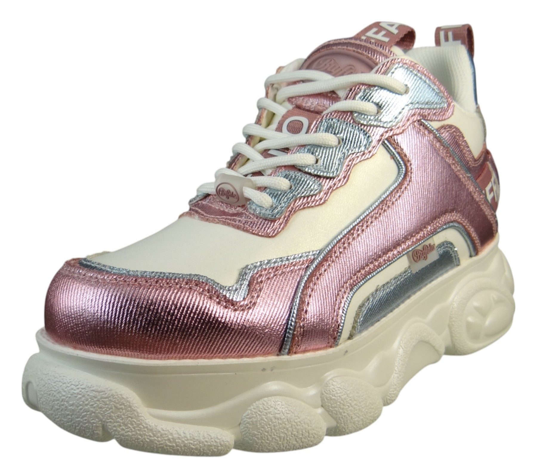 1636468 Low Top White/Pink/Blue Sneaker