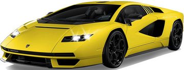 Jamara RC-Auto Deluxe Cars, Lamborghini Countach LPI 800-4 1:16, gelb - 2,4 GHz, mit LED-Lichtern