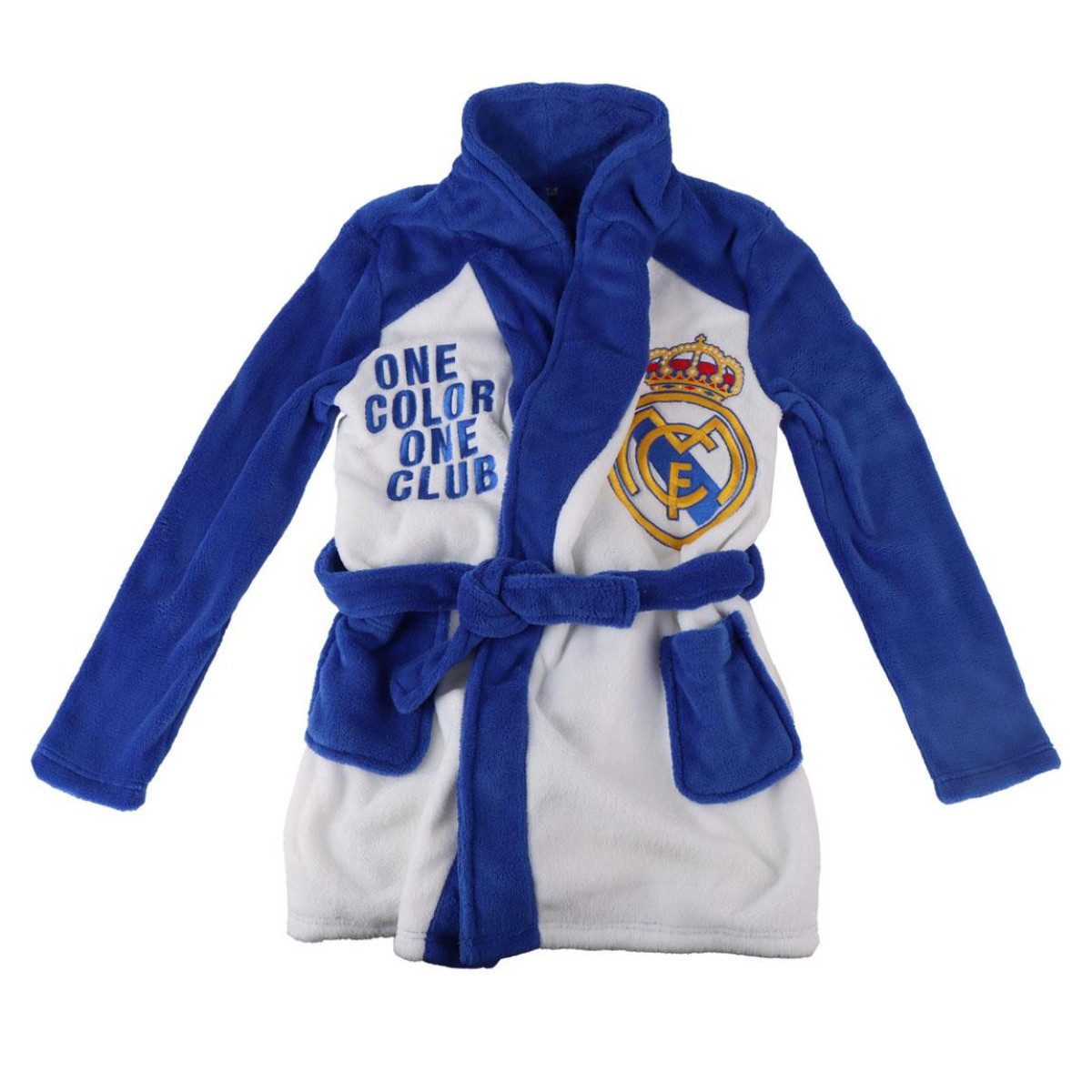 Cerda Bademantel Real Madrid Kinder Hausmantel 240 gsm, Polyester