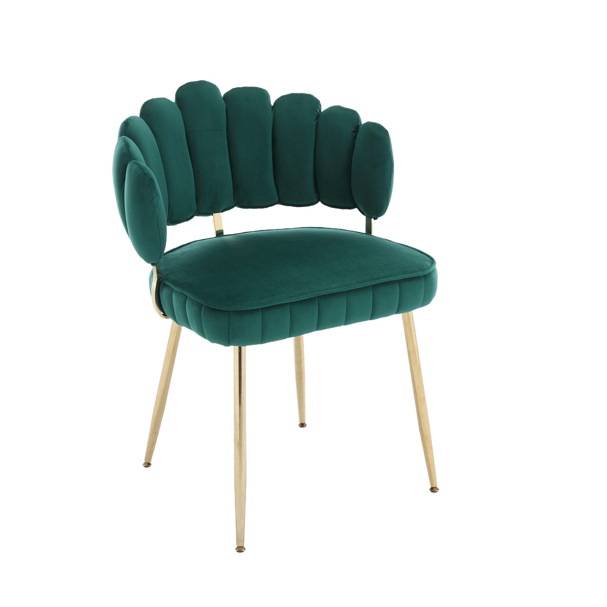 KLAM HOME Esszimmerstuhl Moderner Samt Wohnzimmersessel, günstig online kaufen