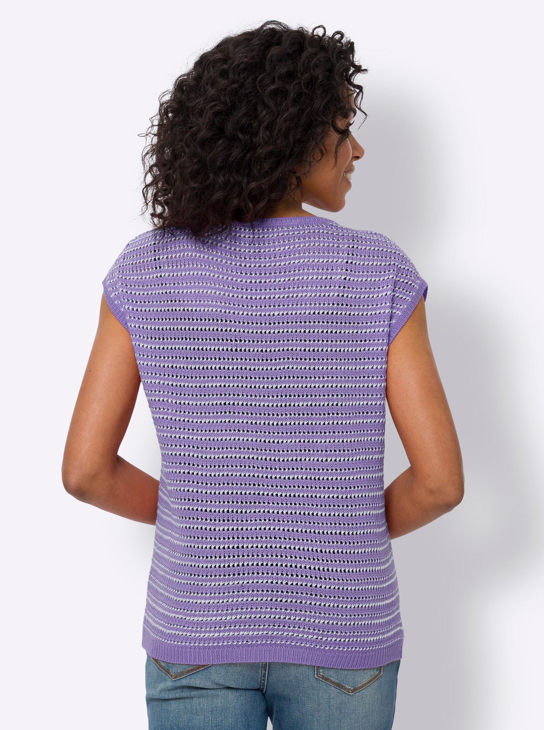 Sieh an! Strickpullover Ajourpullover günstig online kaufen