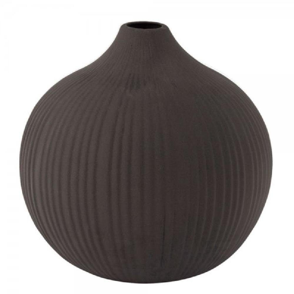 Grey Fröbacken Vase Storefactory Dekovase Structure Dark (20cm)