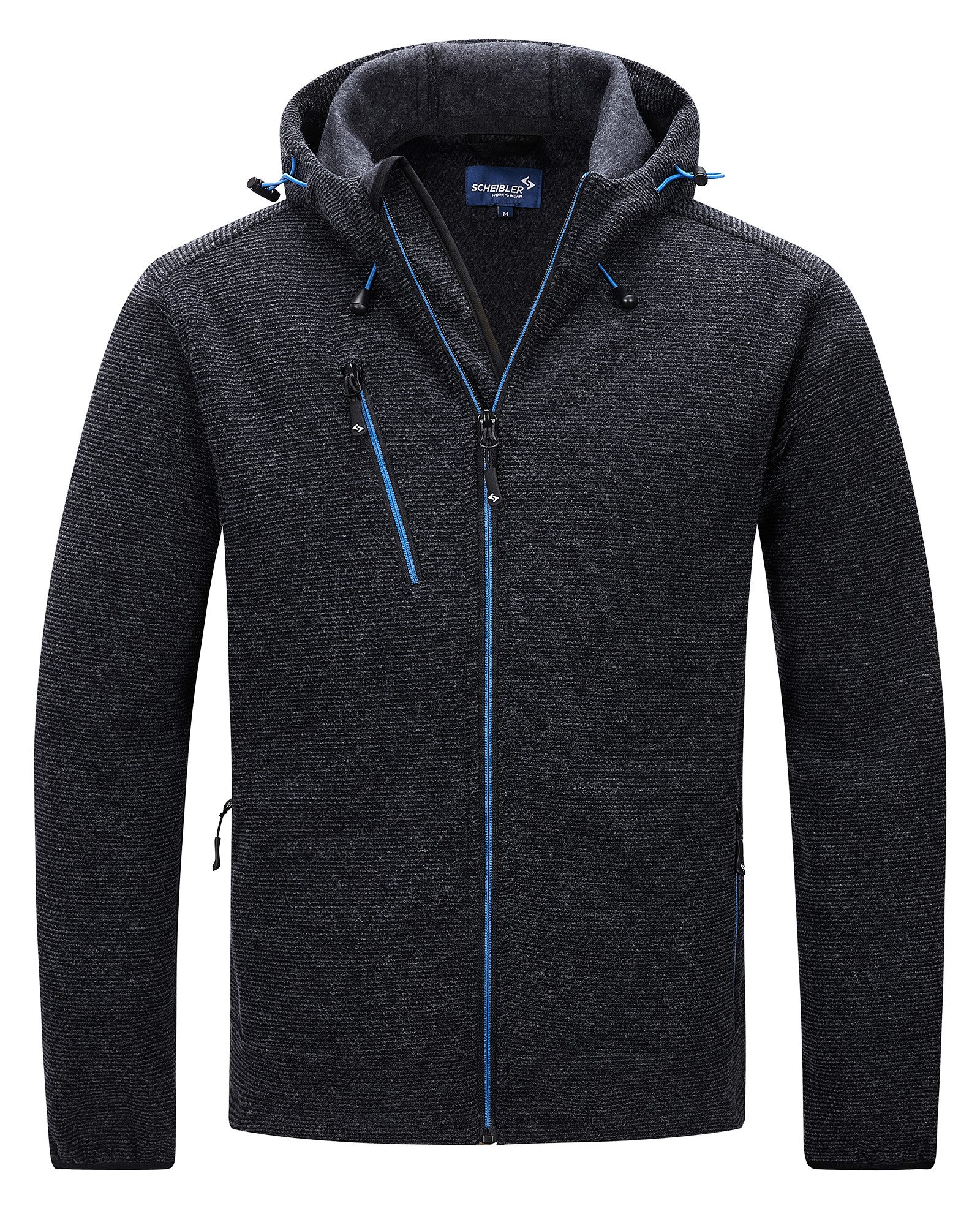 SCHEIBLER WORKWEAR Strickjacke Obernberg winddicht, wärmend günstig online kaufen