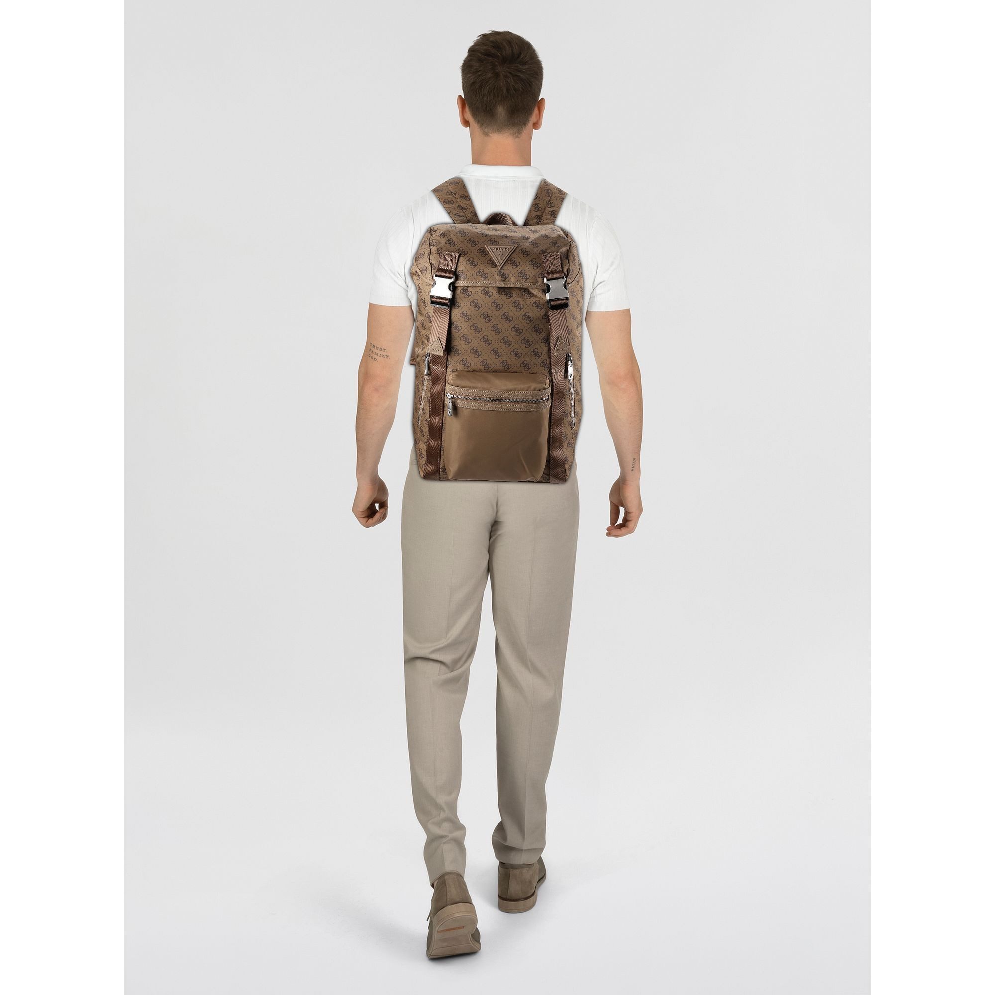 Guess Rucksack Berlin, Polyurethan