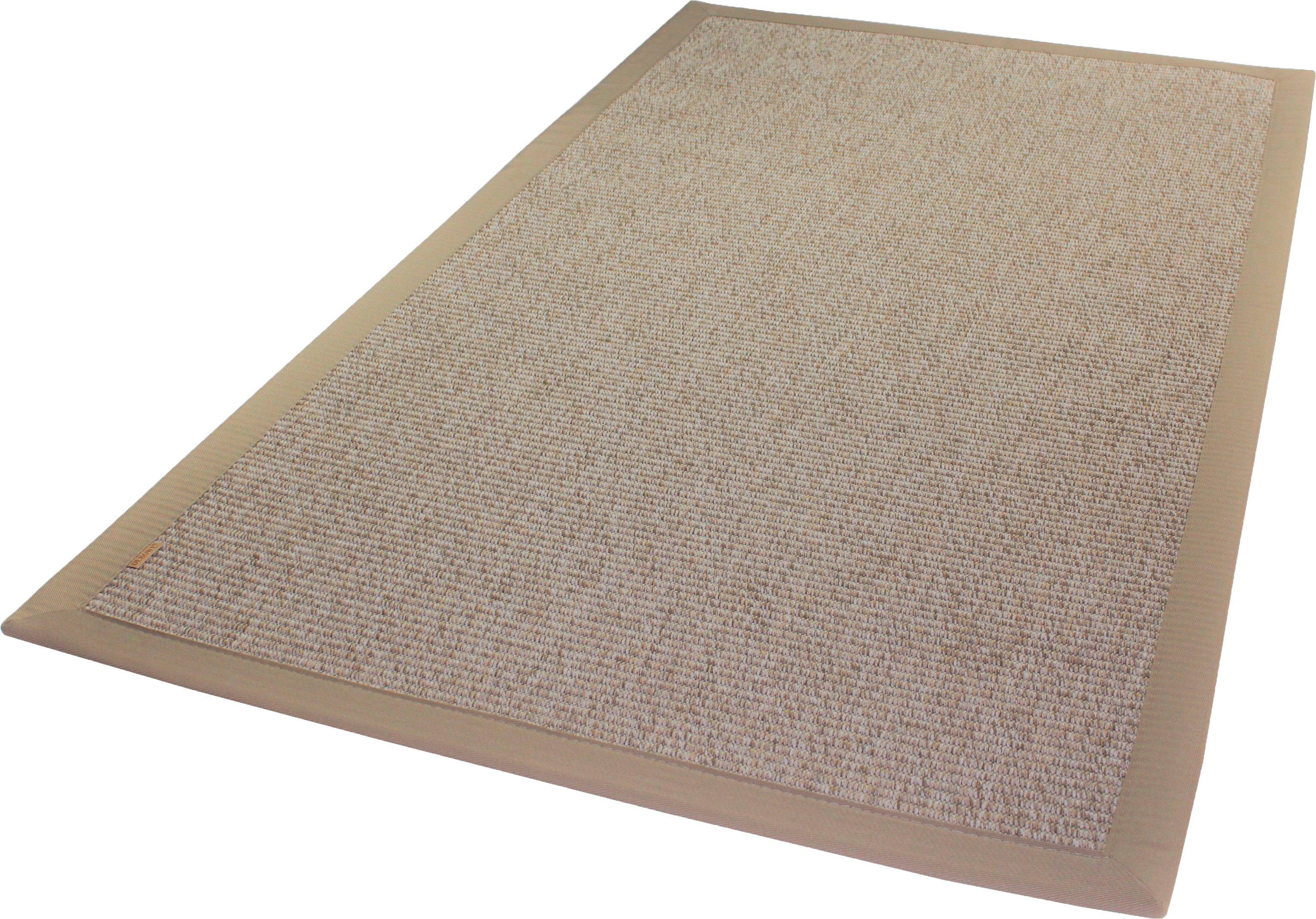 Teppich Naturino Classic, Dekowe, und Outdoor 8 rechteckig, In- mit Flachgewebe, geeignet Höhe: mm, Sisal -Optik, Bordüre