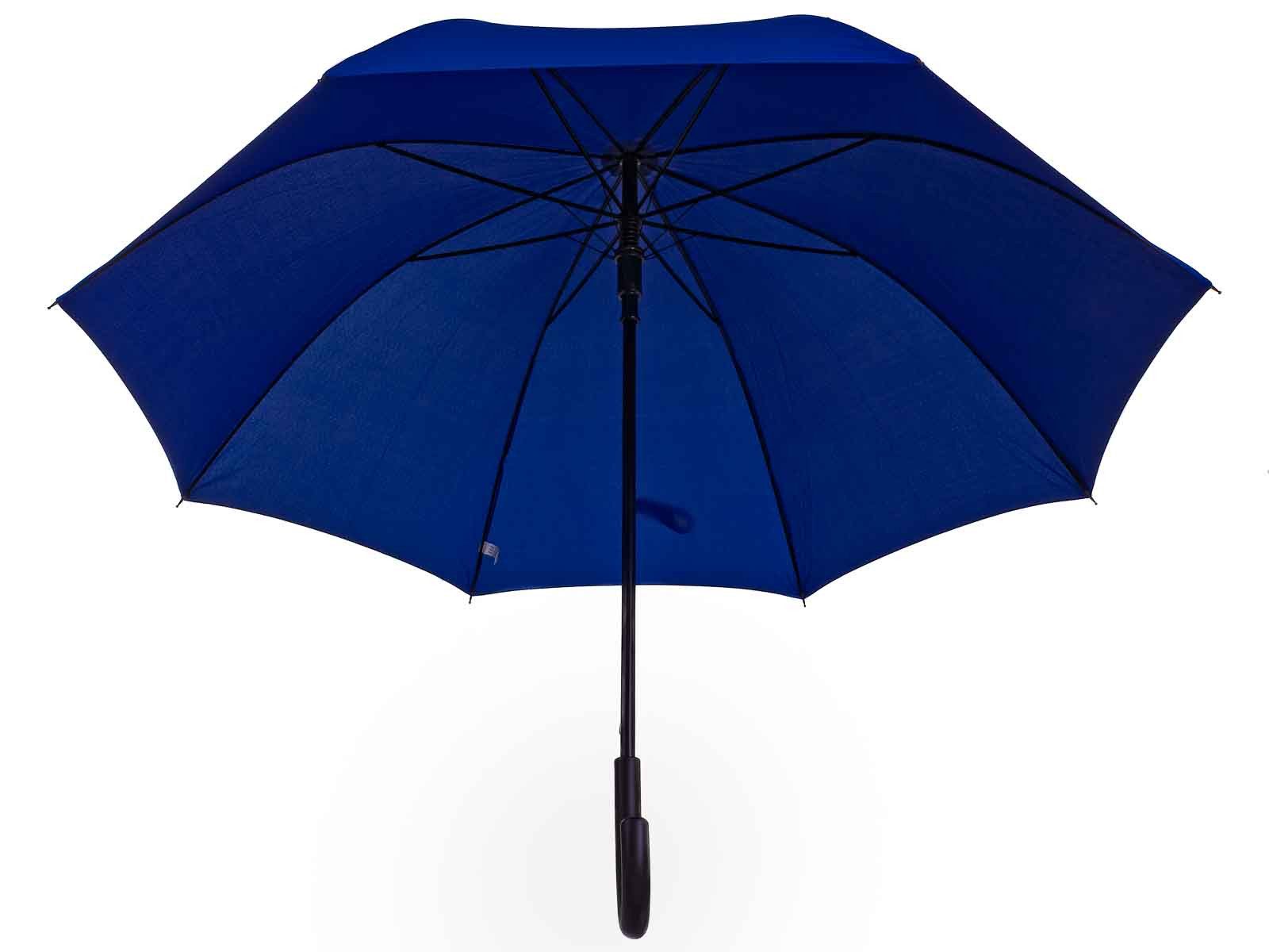 HAPPY RAIN Stockregenschirm Golf AC Stockschirm Manual Partnerschirm Ø ca. 110 cm uni, leicht