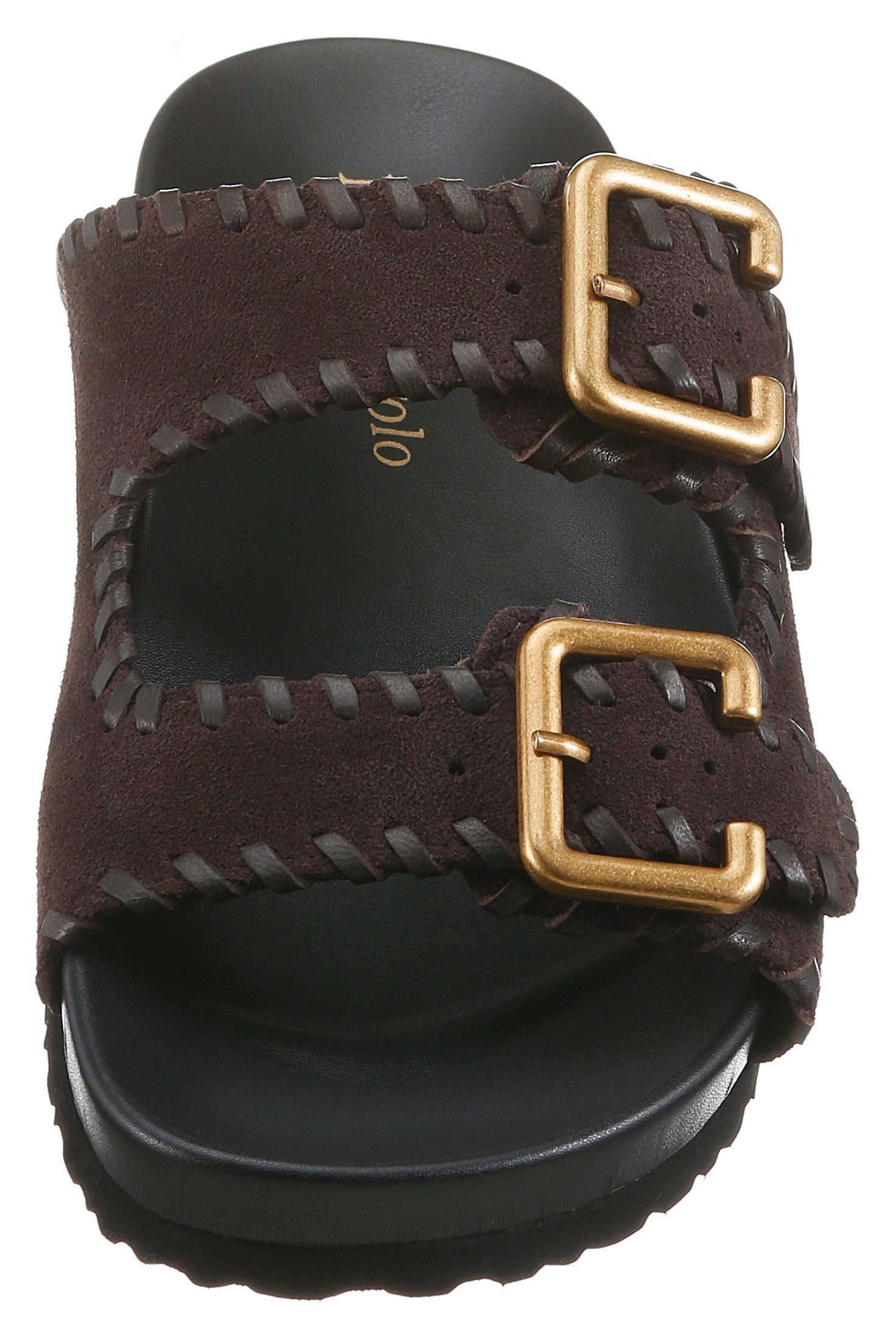 Marc O'Polo Floria Pantolette Sommerschuh, Hausschuh, Strandschuh mit Ziernähten – Bild 4 von 5