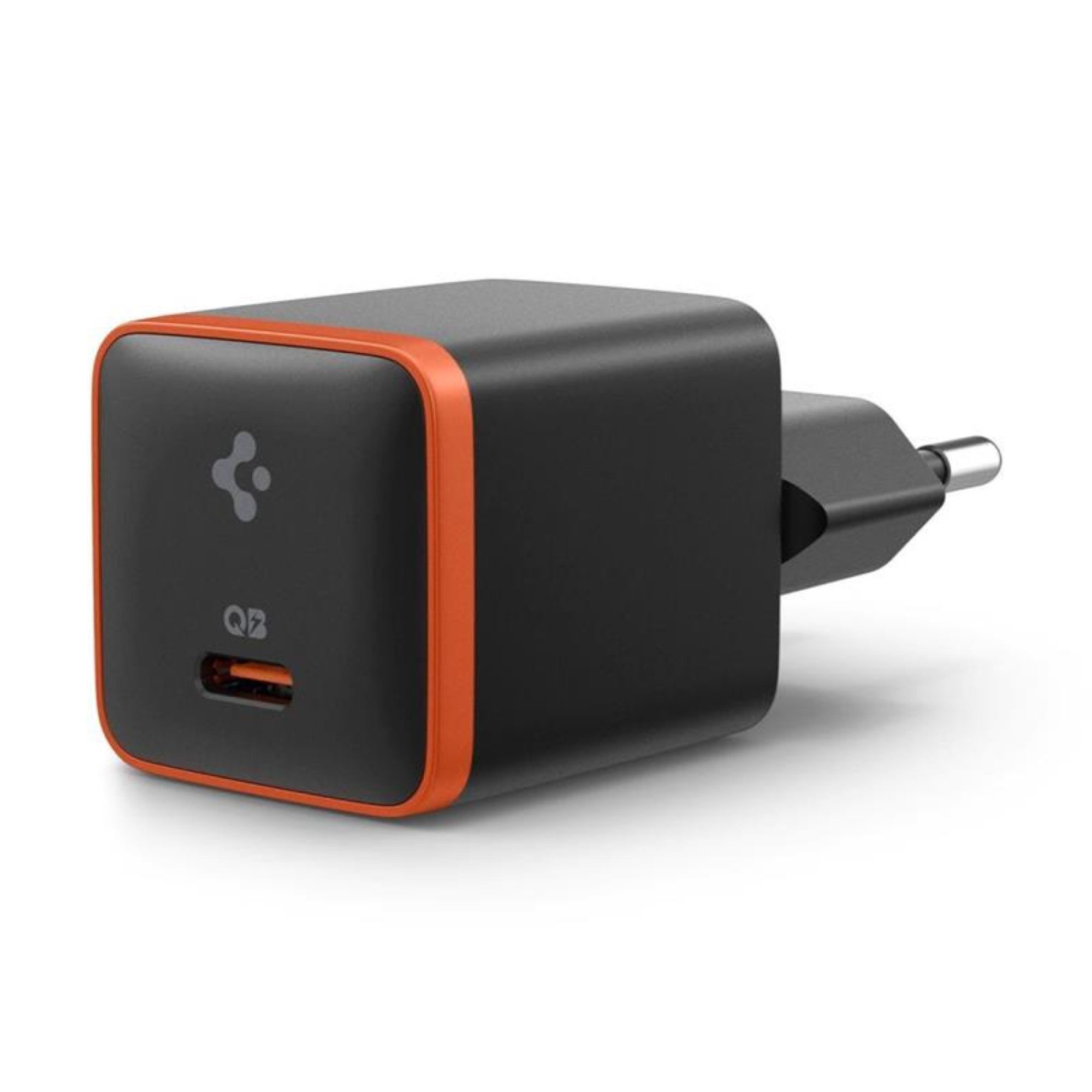 Spigen Wand-Ladegerät USB-C PD + QC3.0 30W - kompatibel mit iOS, Android USB-Ladegerät