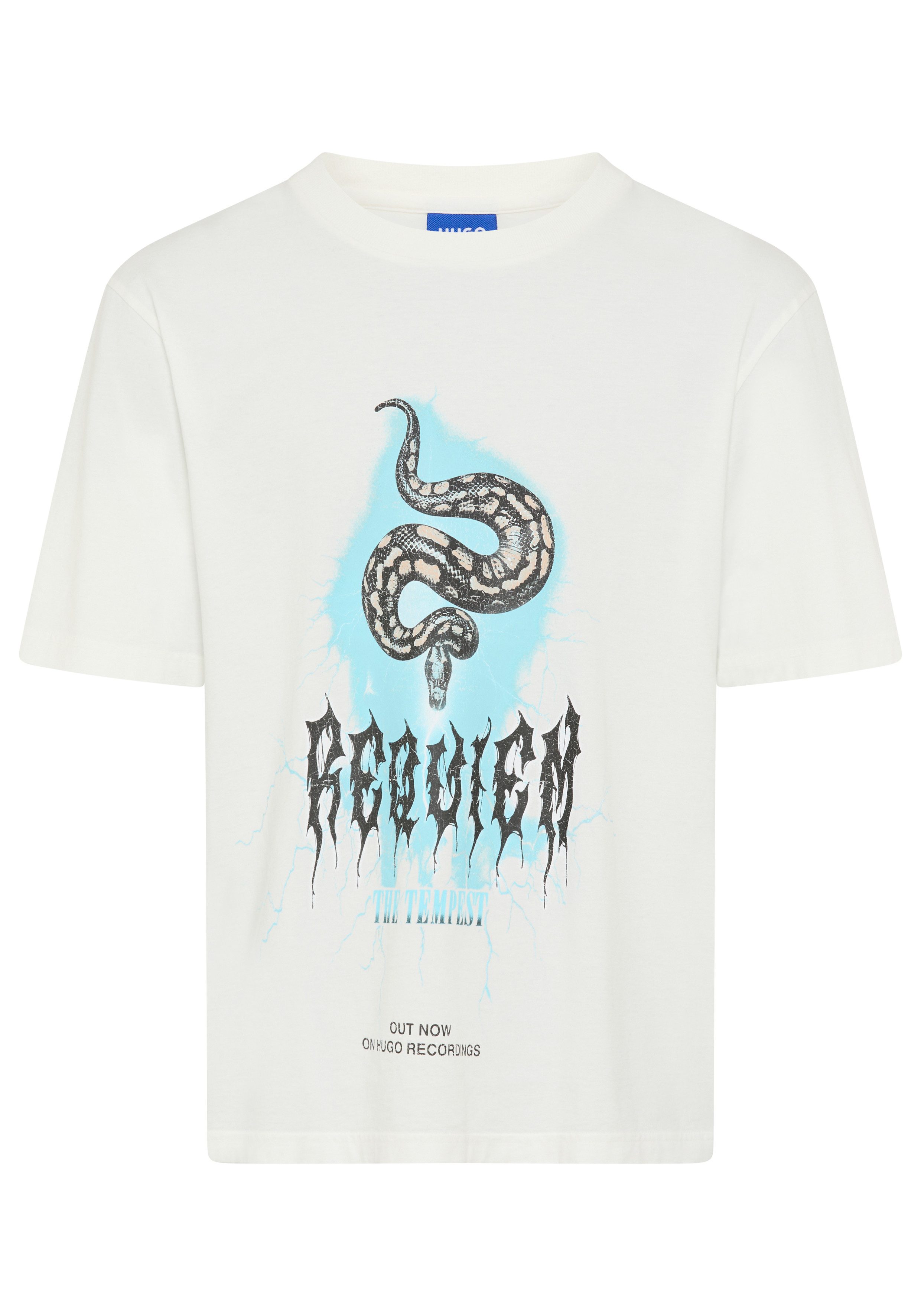 HUGO T-Shirt mit Frontprint