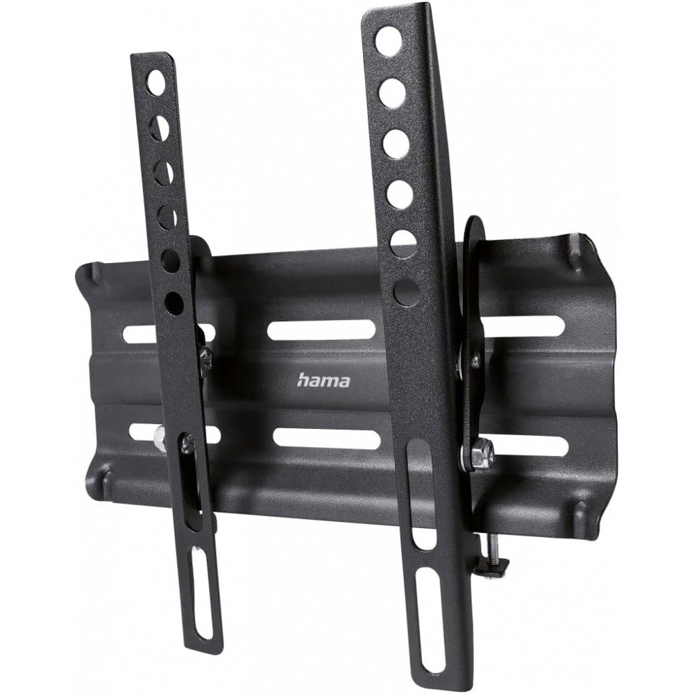 Hama 48 Zoll / 25 kg neigbar - Wandhalterung - schwarz TV-Wandhalterung, (bis 48 Zoll)