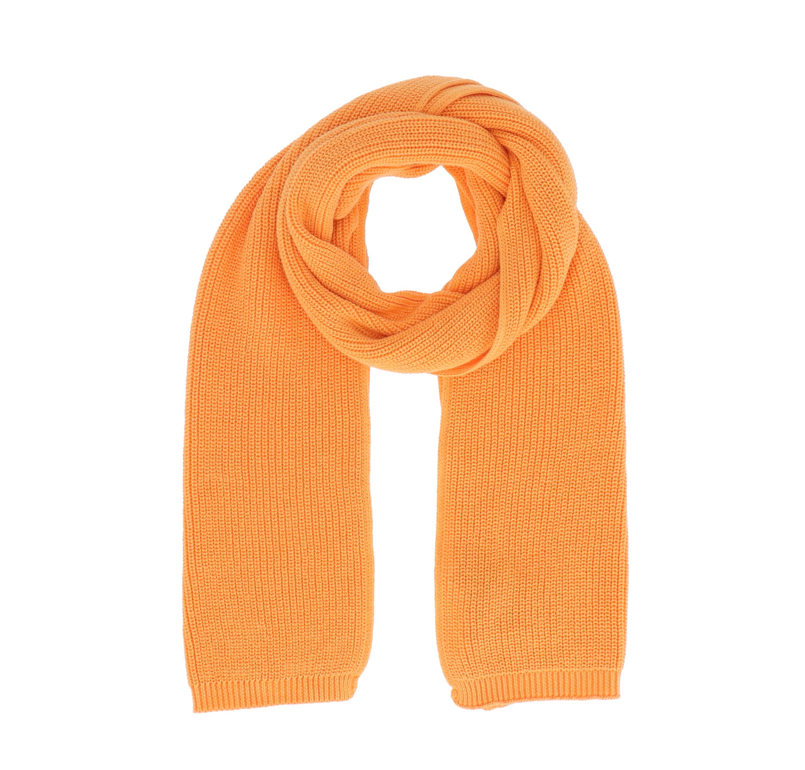 Strickschal, Modeschal Baumwolle apricot halsüberkopf Accessoires reiner aus