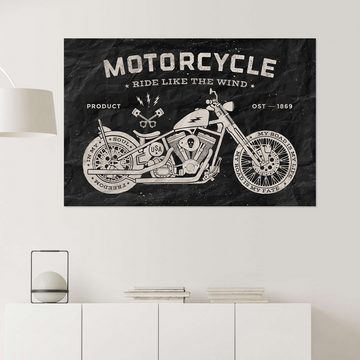 Posterlounge Wandfolie Editors Choice, Motorrad, Illustration