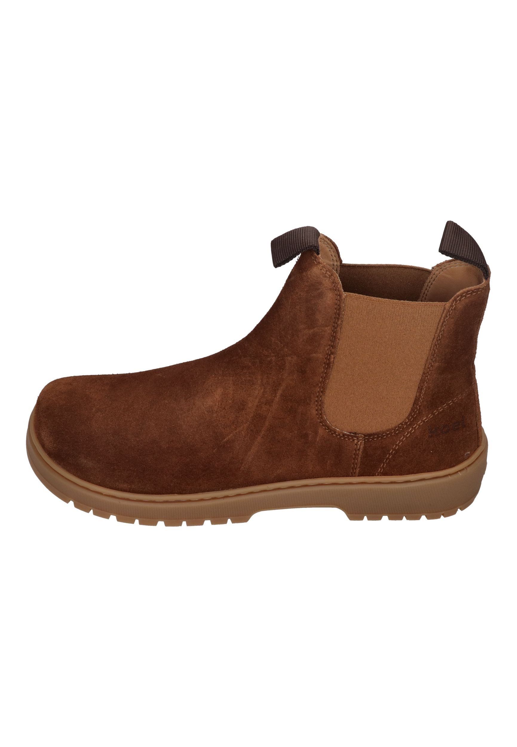 KOEL GAVIEN SUEDE Barfußschuh Cognac
