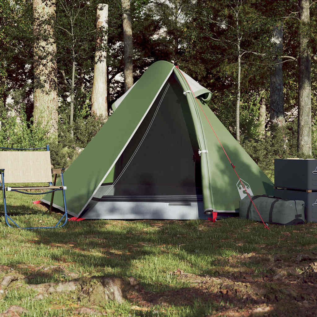 vidaXL Kuppelzelt Kuppel-Campingzelt 2 Personen Grün günstig online kaufen