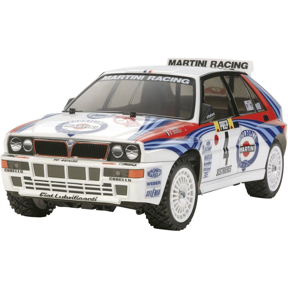 Tamiya RC-Auto Tamiya TT-02 Lancia Delta HF Integrale Brushed 1:10 RC Modellauto Ele