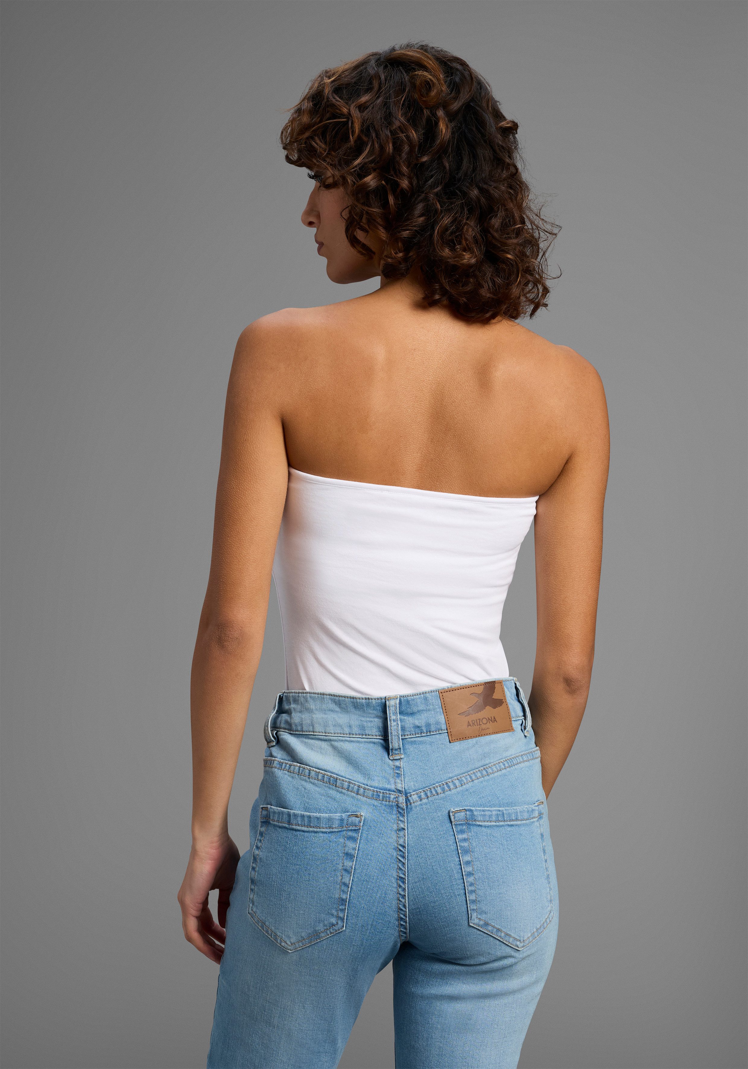 Laura Scott Bandeautop (2-er Pack) trägerlos und figurbetont