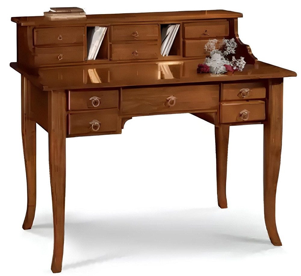 Xlmoebel Sekretär Italienischer Sekretär aus hochwertigem Holz im klassischen Design (1 St., Sekretär), Hergestellt in Italia